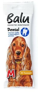 Balu лакомство жевательное Dental для собак средних пород, Балу