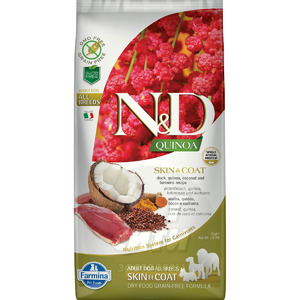  Farmina N&D Dog Grain Free Quinoa Skin & Coat Duck Фармина 0,8 кг