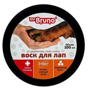  Воск Mr.Bruno защитный для лап, Мистер Бруно