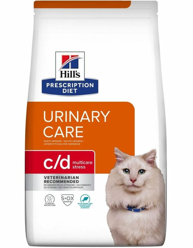 Hill's PD Feline c/d urinary stress океаническая рыба, Хиллс