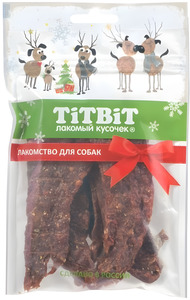 TitBit джерки мясные из баранины Меню от Шефа, Титбит