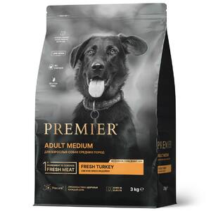 Premier Dog Turkey Adult Medium, Премьер