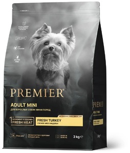 Premier Dog Turkey Adult Mini, Премьер