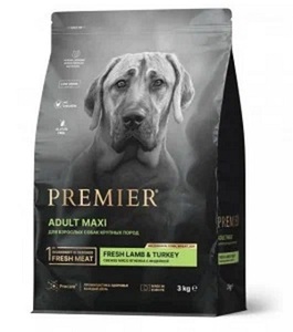 Premier Dog Lamb&Turkey Adult Maxi, Премьер