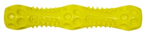 Игрушка Зооник Палка массажная 27 см желтый