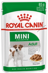 Royal Canin Пауч Мини эдалт в соусе, Роял Канин 85 г