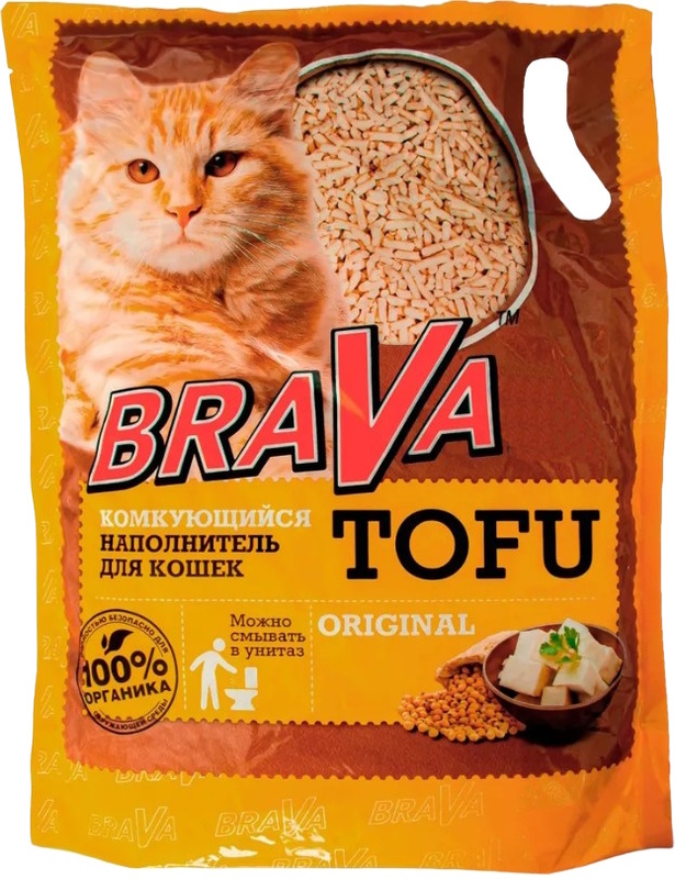 Наполнитель Брава Тофу Original, BraVa