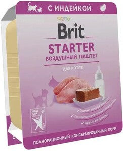 Brit Starter Воздушный паштет для котят, Брит