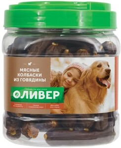 Оливер Мясные колбаски из говядины ≈30-40 г