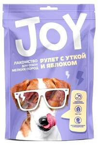  JOY Рулет с уткой и яблоком, Джой 60гр