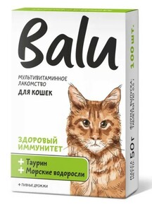 Balu Лакомство мультивитаминное Здоровый иммунитет, Балу