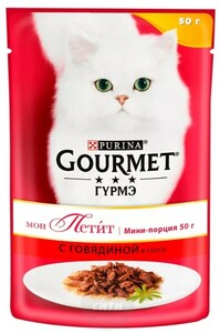 Gourmet Mon Petit говядина, пауч