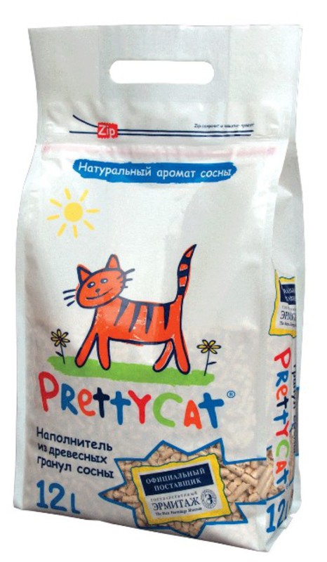 Наполнитель PrettyCat древесный