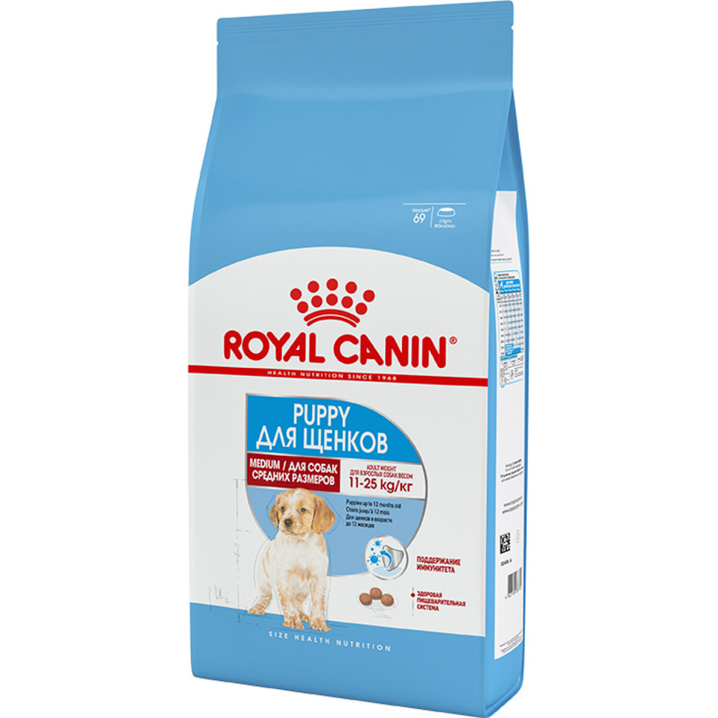 Royal Canin Medium Puppy для щенков средних пород, Роял Канин